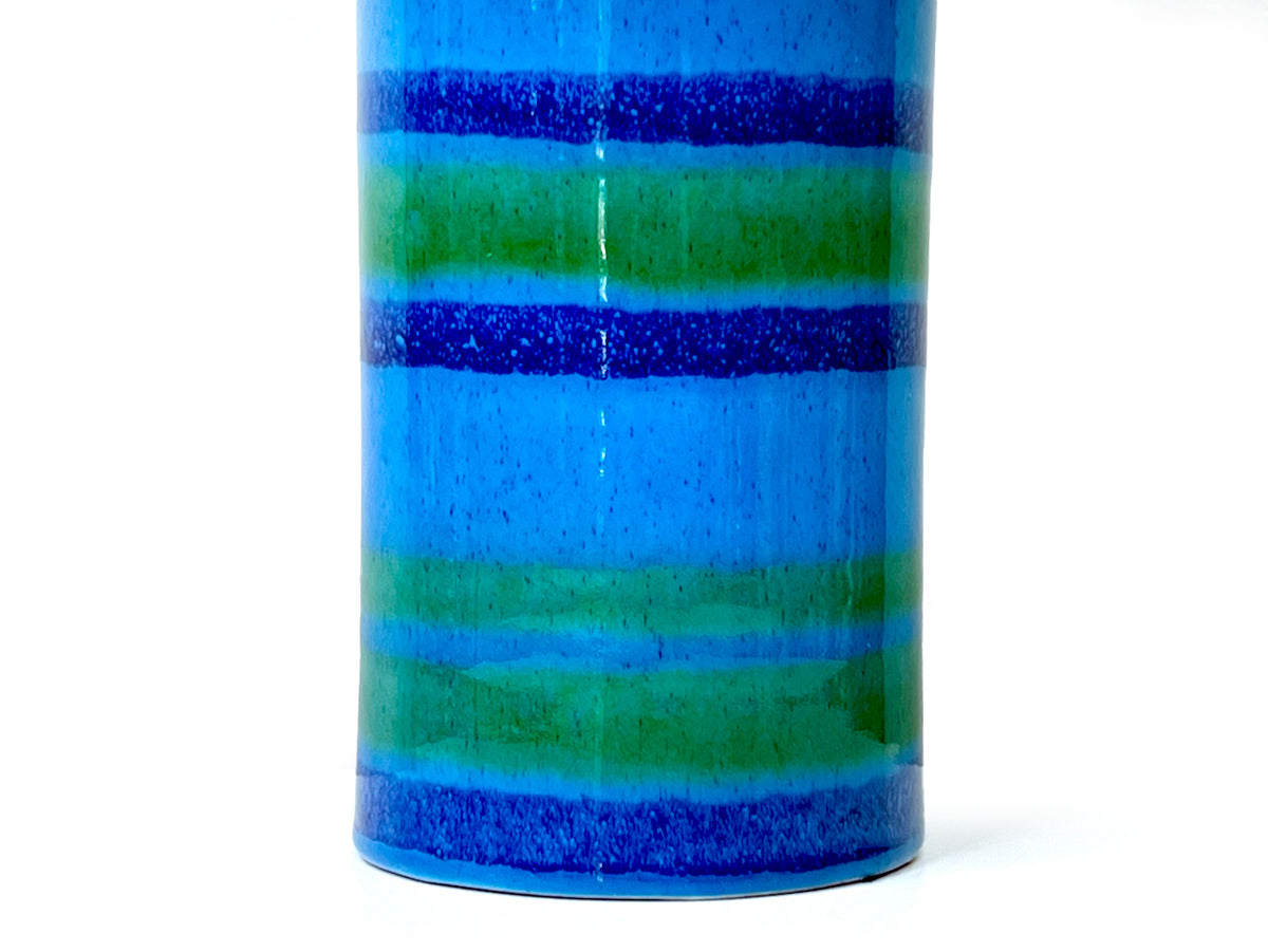 Baldelli (Italy) Table Lamp, with Hand-Made Lampshade (Vintage Fabric)