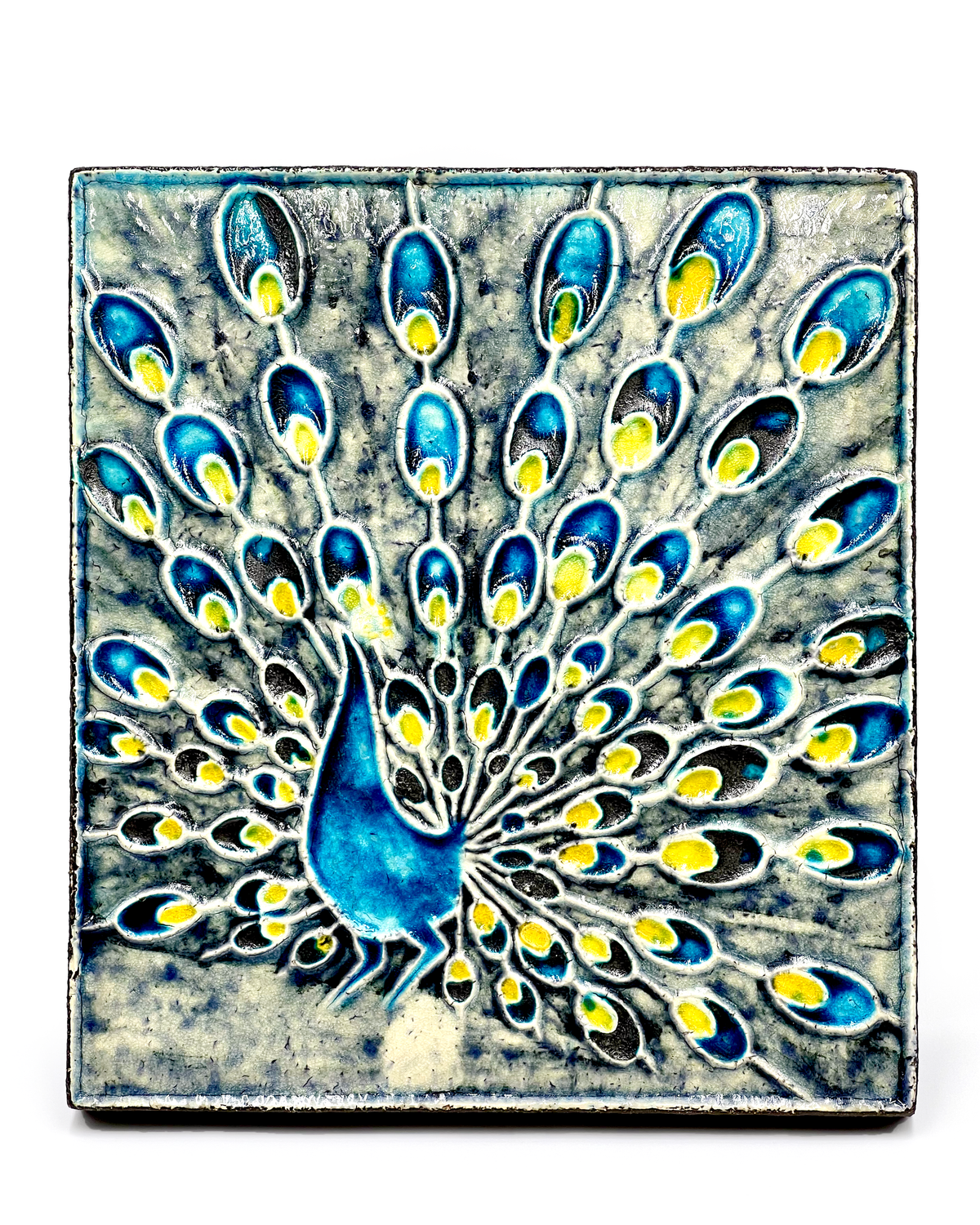 Knabstrup (Denmark) 9" Ceramic Wall Plaque | Designed by Christine Konschak *RARE FIND*