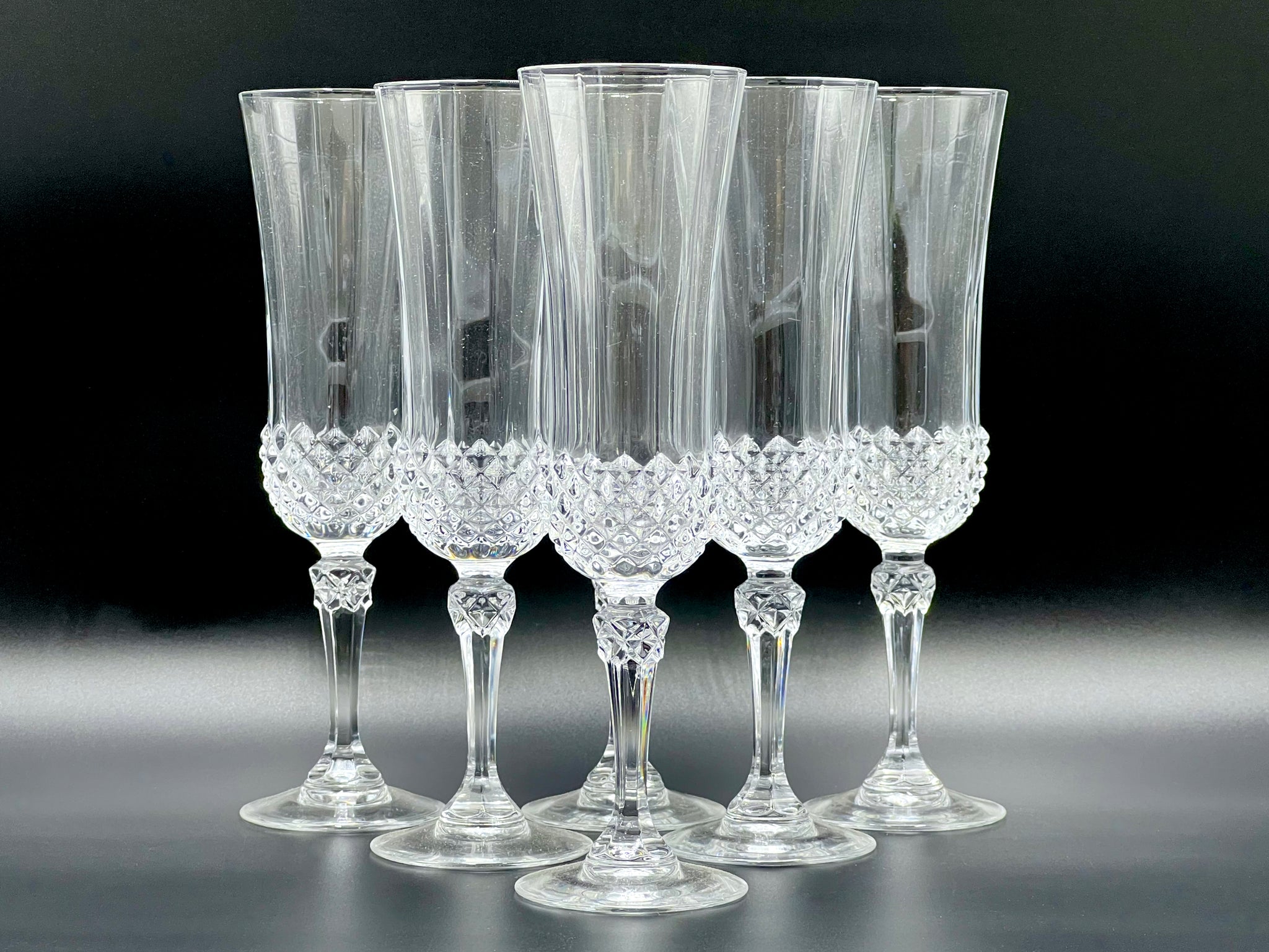 Crystal glasses, Cristal cheapest d'Arques