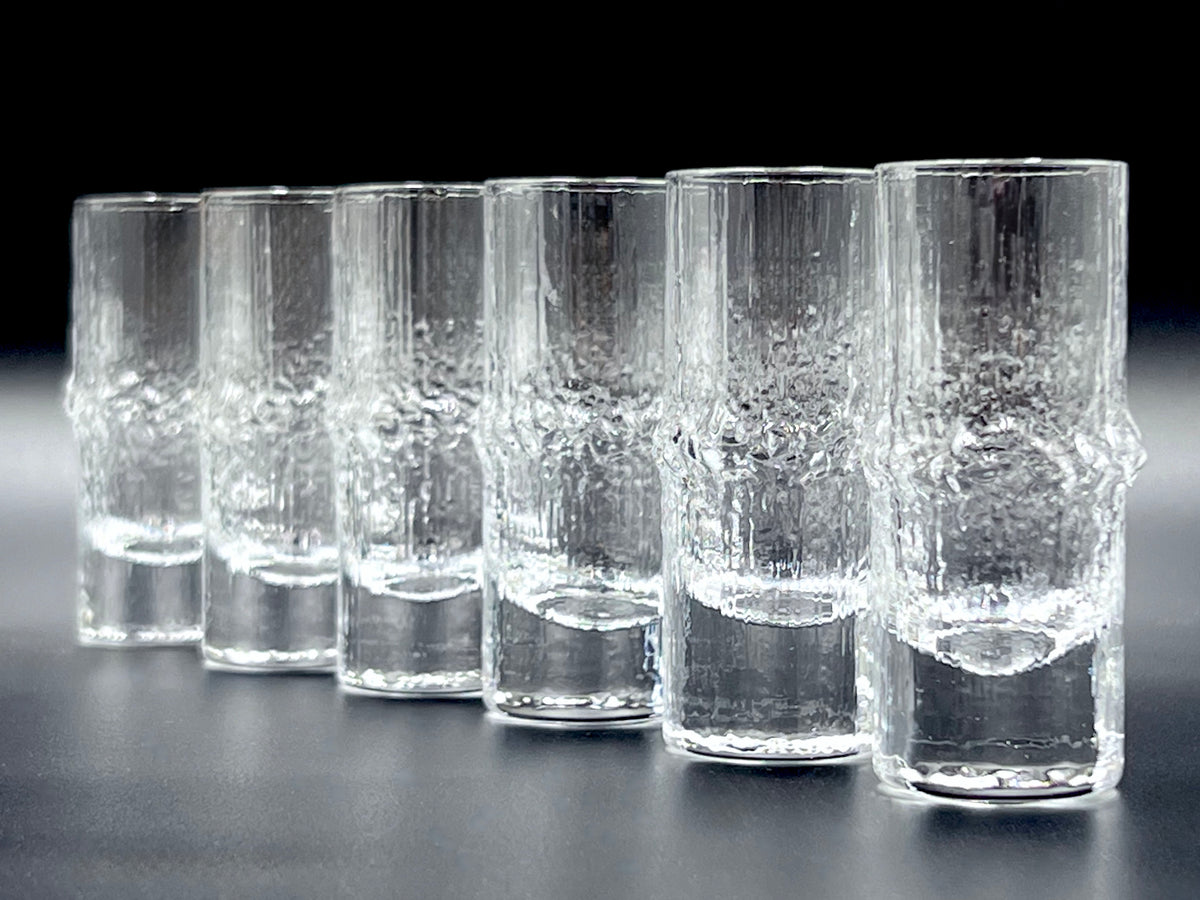 Vasos de chupito 'Niva' de Iittala (Finlandia) [Juego de 6]
