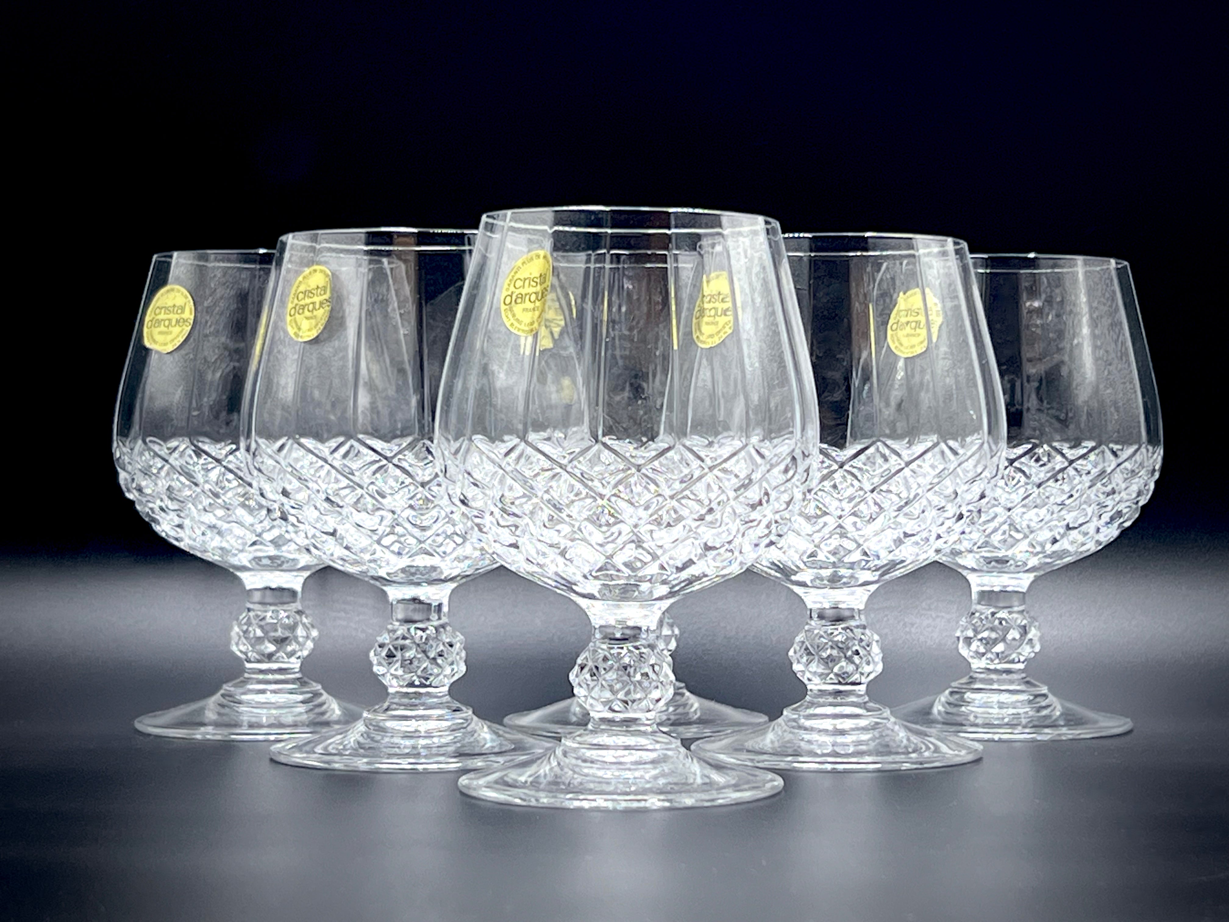 Crystal Brandy Snifters, Vintage D'arques Brandy Glasses, Cognac Glasses, Brandy  Snifters in the Longchamp Pattern, Gift Idea, Gift for Mom -  Canada
