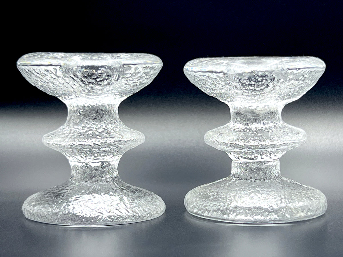 Candelabros de un aro 'Festivo' de Iittala (Finlandia) [Juego de 2]
