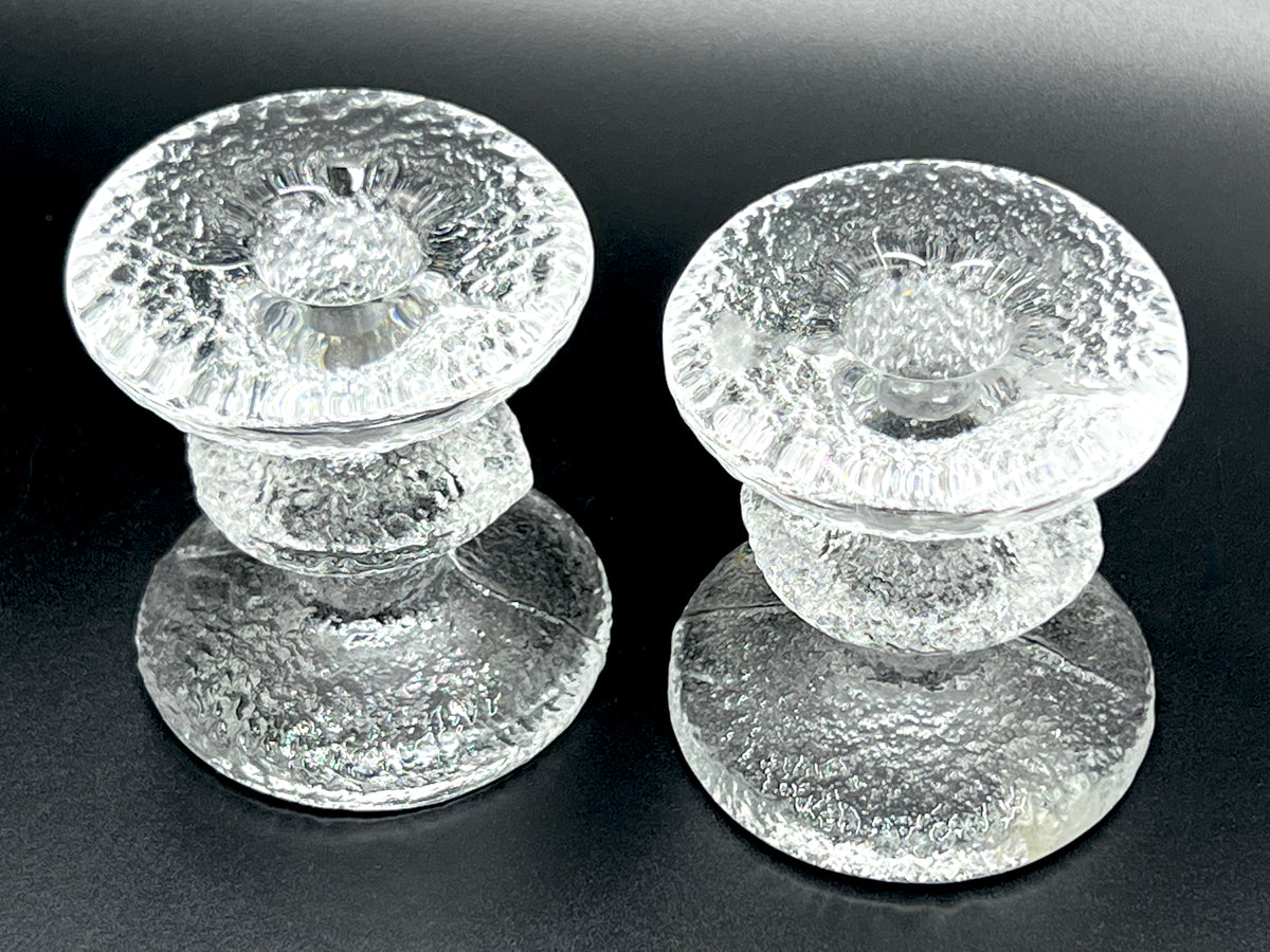 Candelabros de un aro 'Festivo' de Iittala (Finlandia) [Juego de 2]