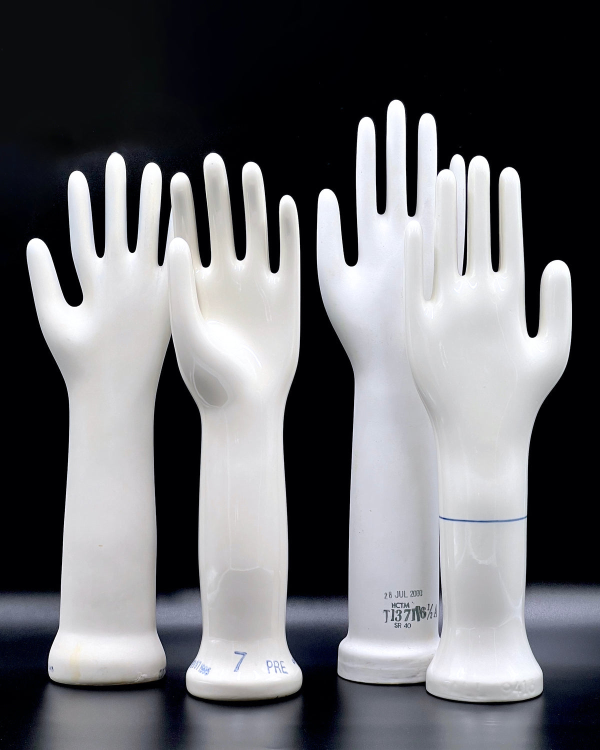 Vintage Porcelain Glove Moulds | Made by General Porcelain, in the USA [Sold Separately]