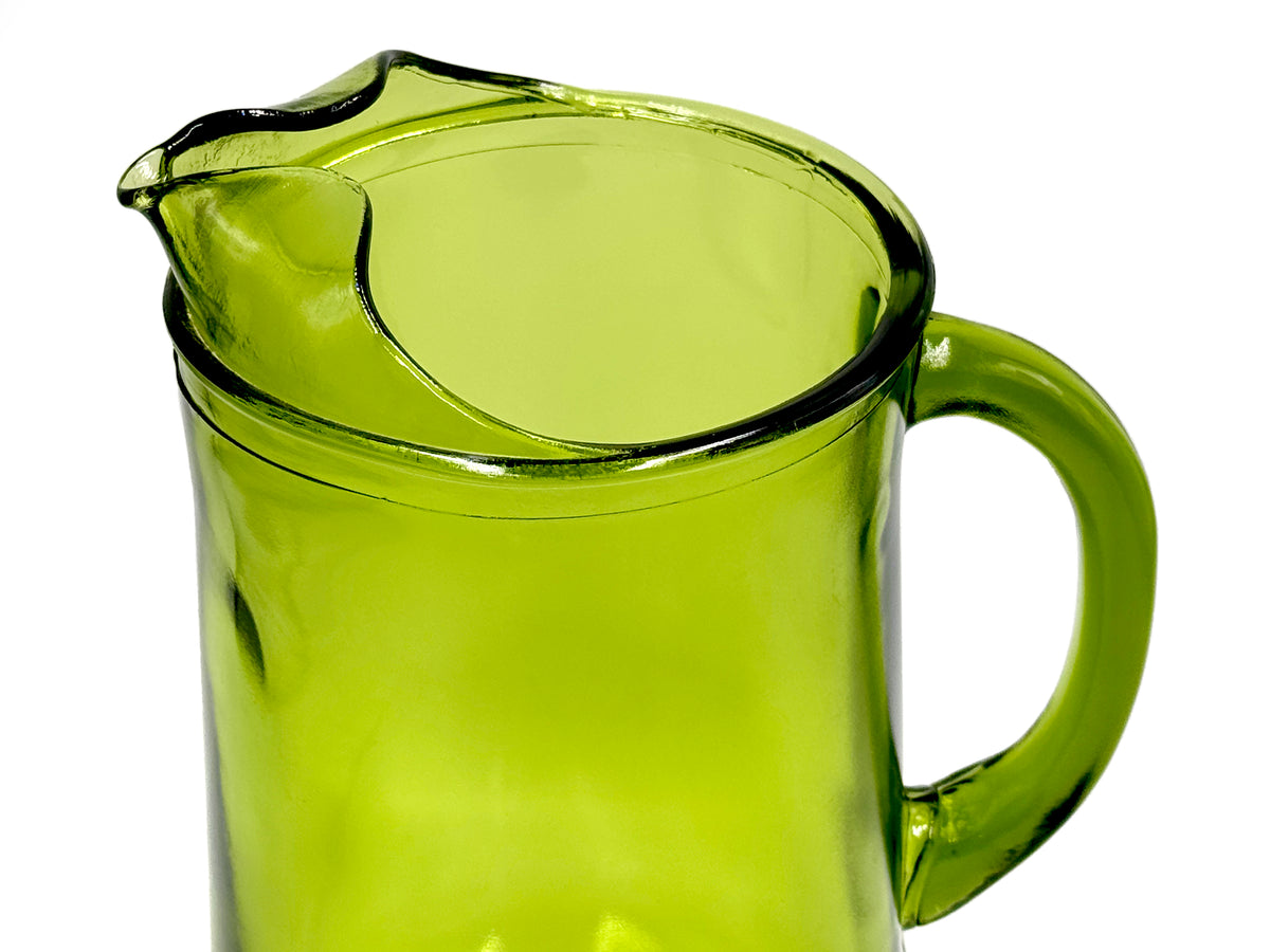 Anchor Hocking (USA) Grand pichet 'Finlandia', en vert avocat