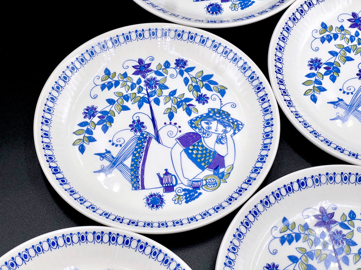 Figgjo (Norvège) Assiette à pain et beurre « Lotte » 18 cm [Vendue séparément]