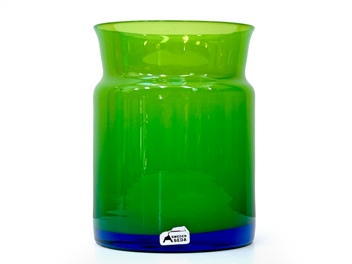 Åseda (Sweden) 5" Vase, in Green | Model 9/321 | Designed by Bo Borgström
