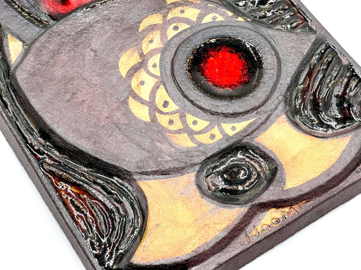 Søholm (Denmark) Large 14" Ceramic Wall Plaque, Model #3595 | Designed by Noomi Backhausen *RARE FIND*