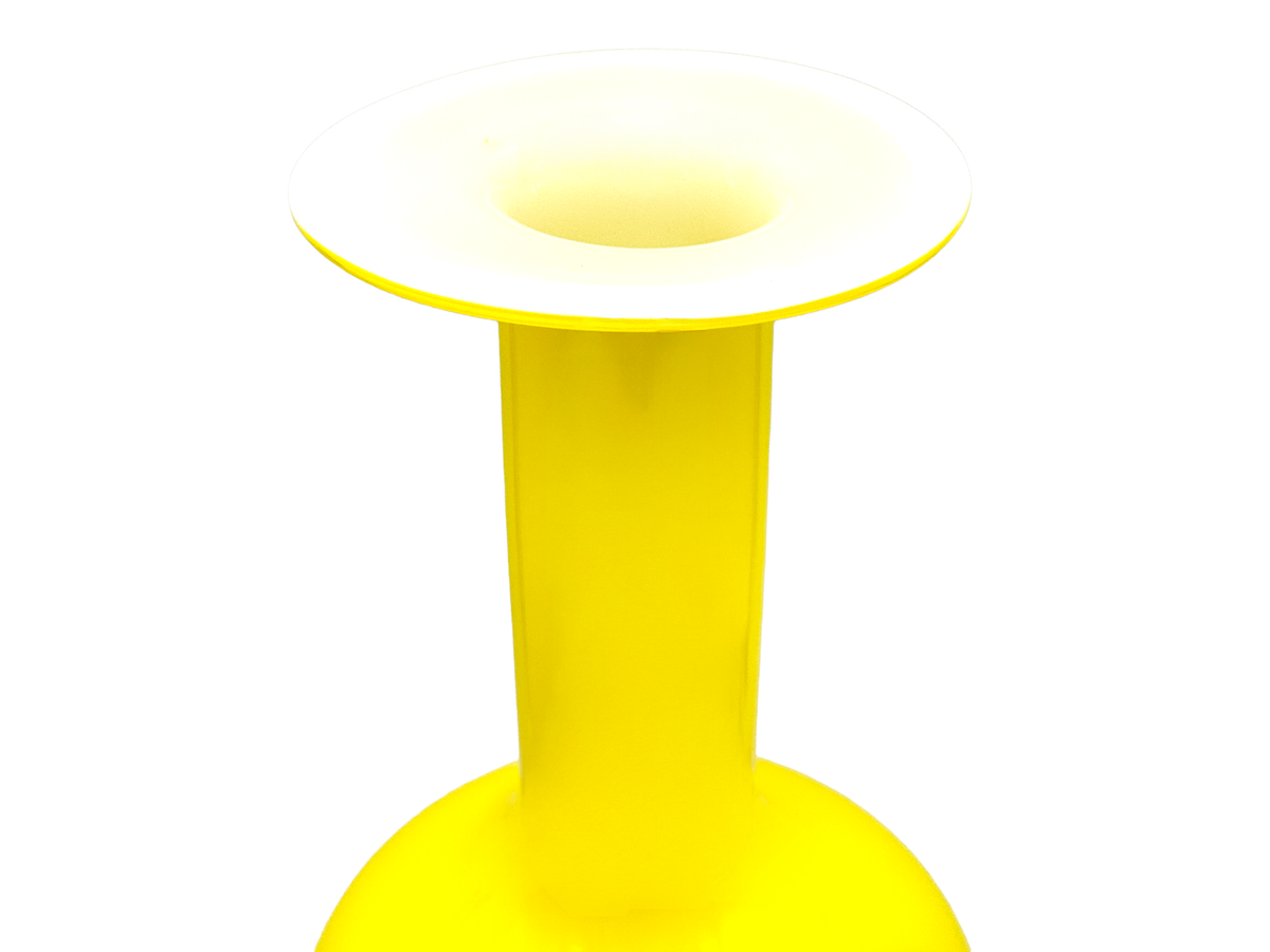 Vase de sol scandinave XL de 38 cm (15 pouces) jaune