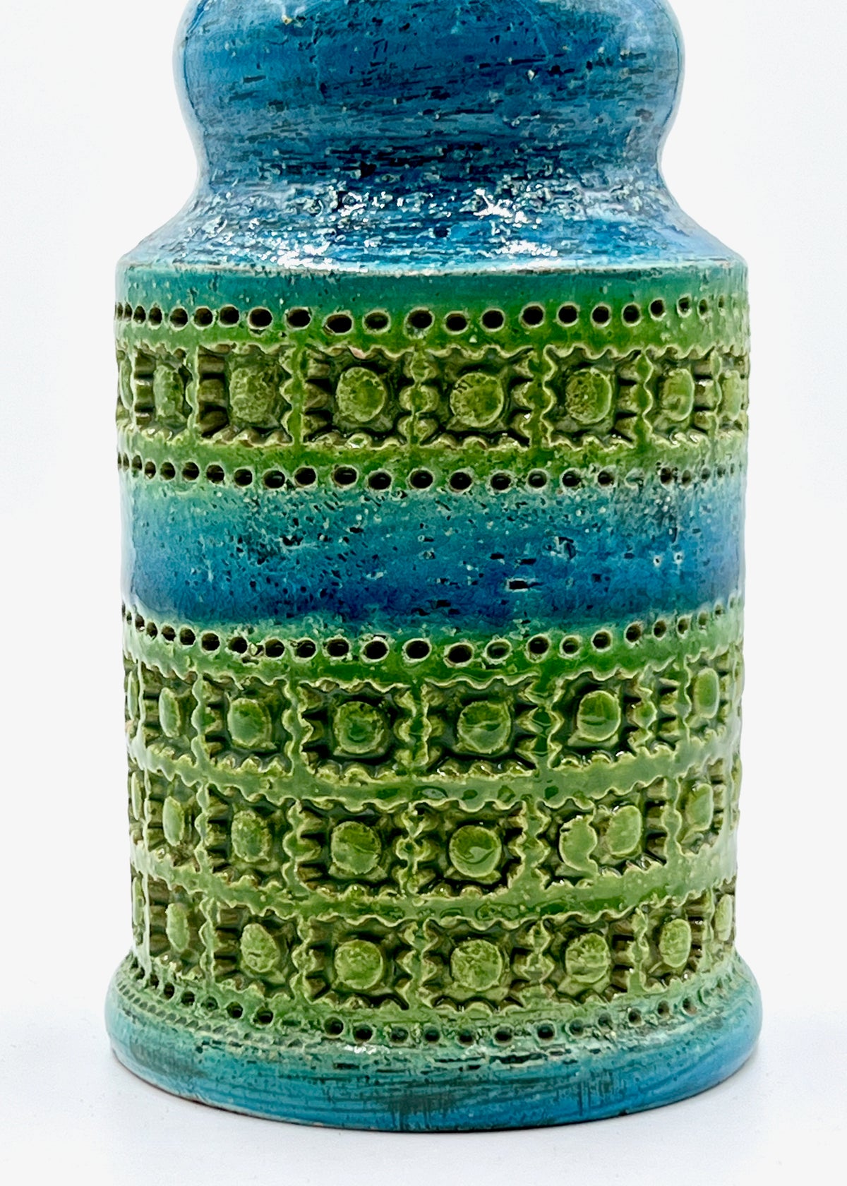 Bitossi (Italy) 'Raviolo' Tall 12" Vase