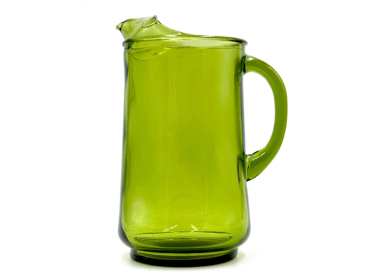 Anchor Hocking (USA) Grand pichet 'Finlandia', en vert avocat