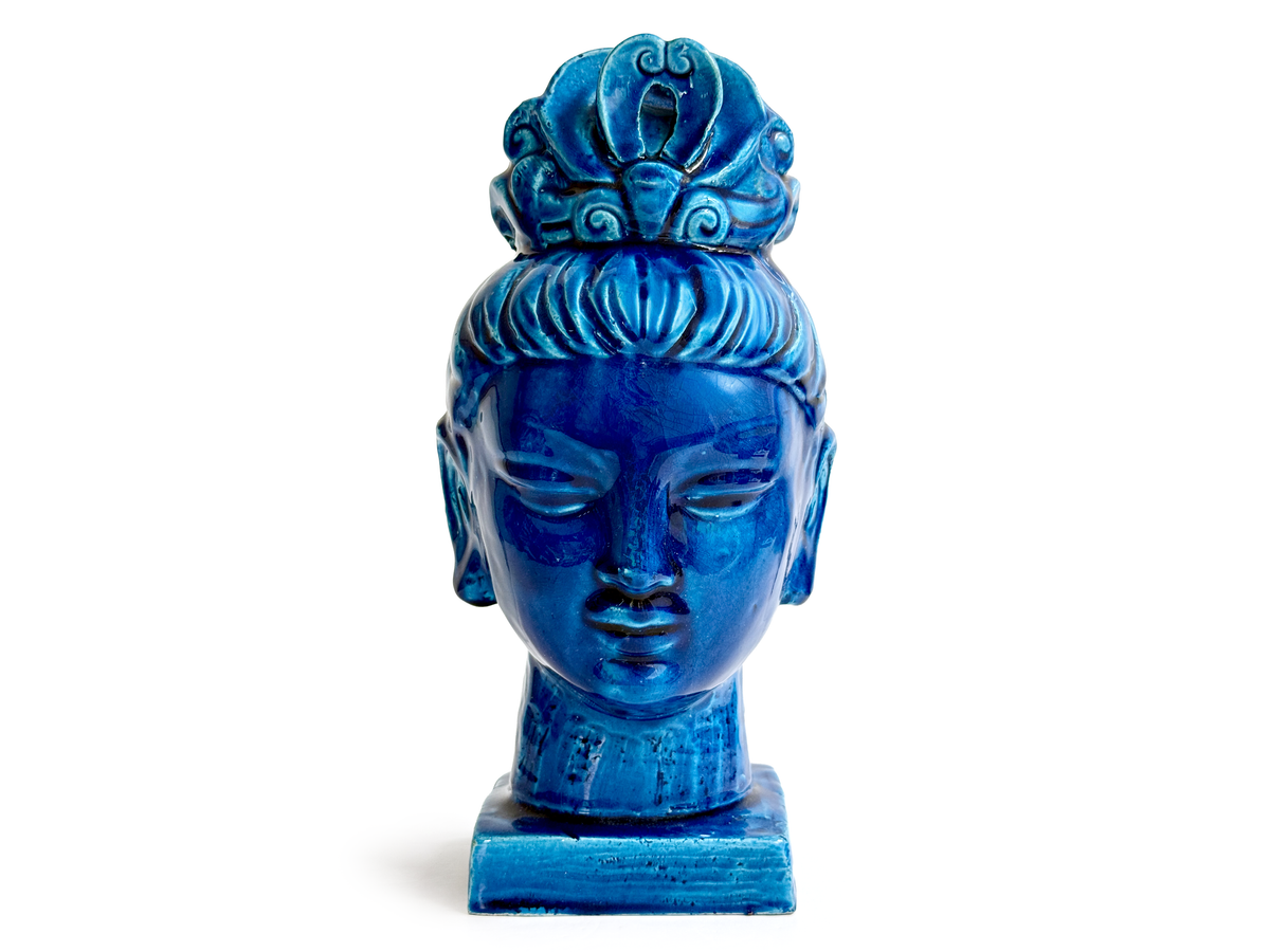 Bitossi (Italy) 'Kwan Yin' 12" Bust *RARE FIND*
