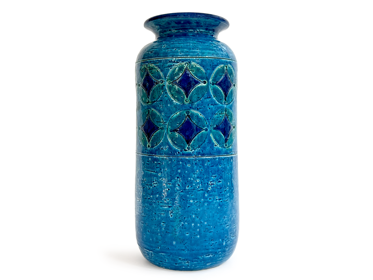 Bitossi (Italy) 12" Vase, in Blue