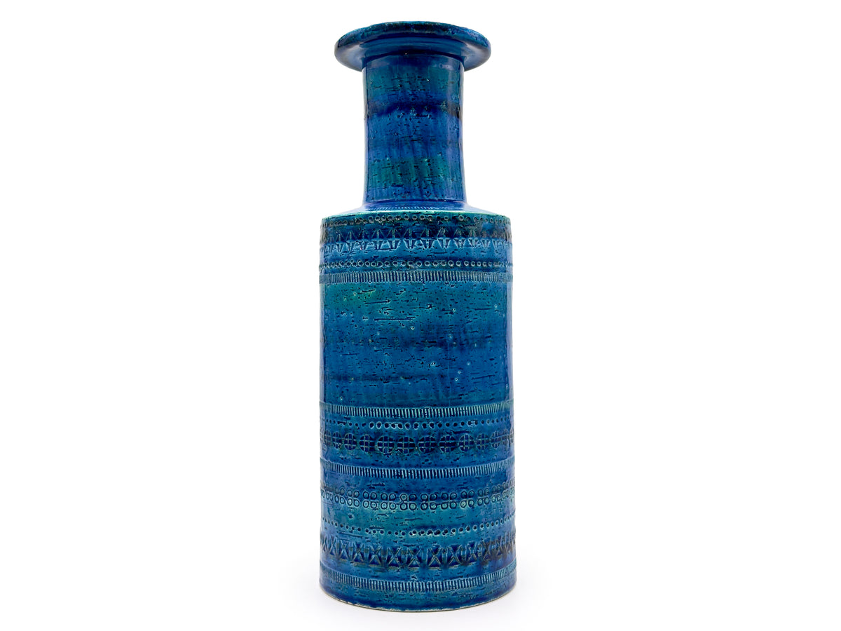 Bitossi (Italy) 'Rimini Blu' 17" Vase *RARE FIND*
