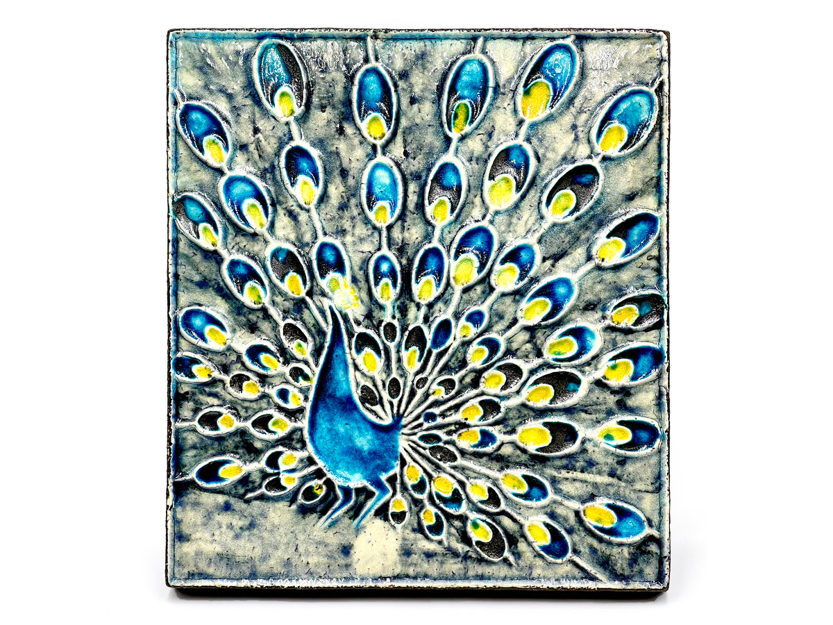 Knabstrup (Denmark) 9" Ceramic Wall Plaque | Designed by Christine Konschak *RARE FIND*