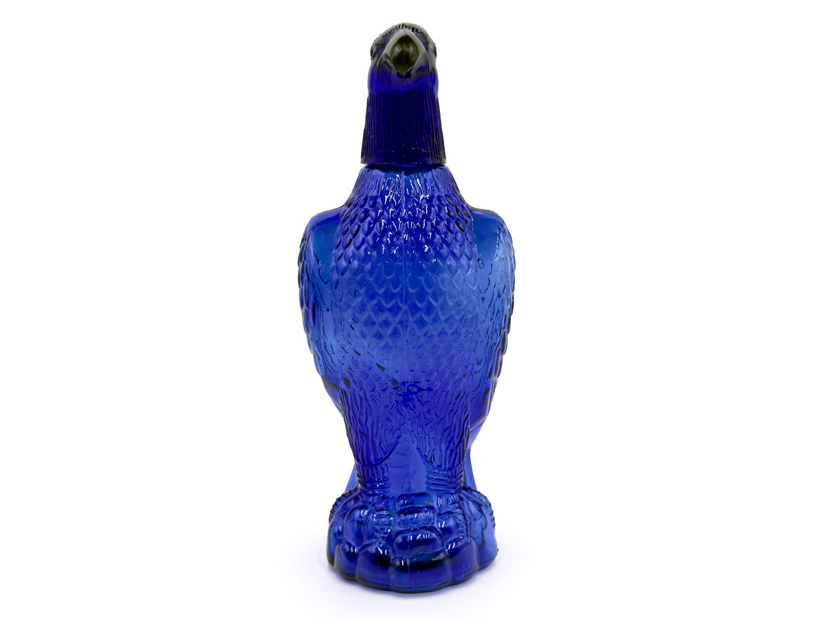 Decantador/botella Eagle de 28 cm de altura, en azul cielo | Fabricado en Empoli, Italia. *¡HALLAZGO RARA!*
