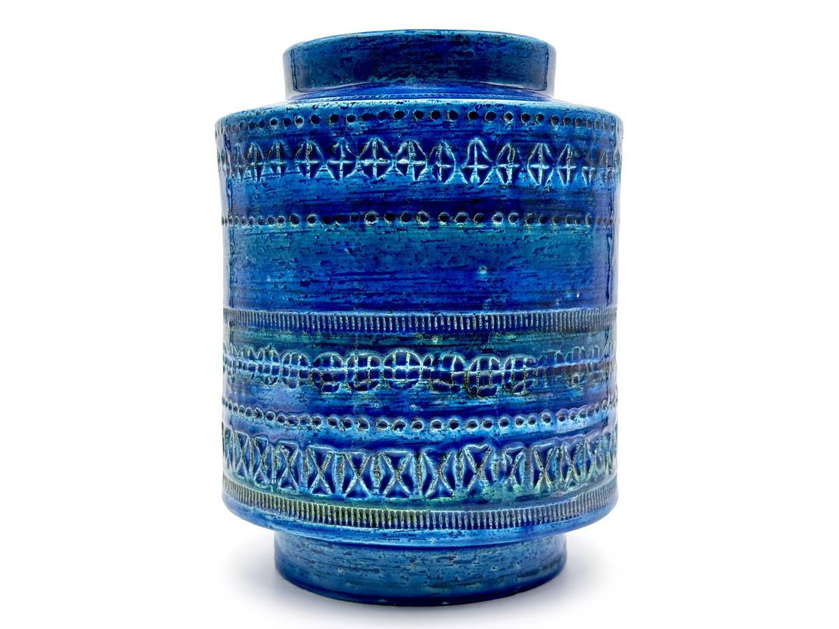 Bitossi (Italy) 'Rimini Blu' 8.5" Vase